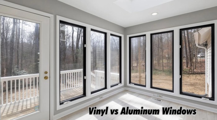 Vinyl vs. Aluminum Windows: A Detailed Guide for Homeowners