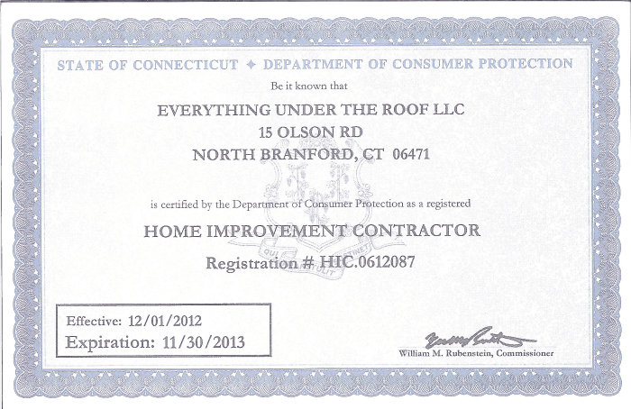 Home Improvement Contractor License - Home Improvement Contractor ...